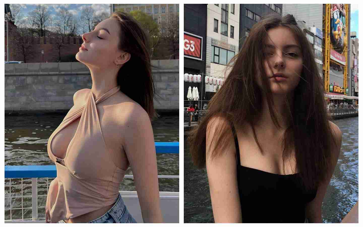 玛丽娜·邦达科(Marina Bondarko)的美胸