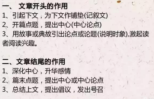 阅读理解24个万能公式 阅读理解24个万能公式