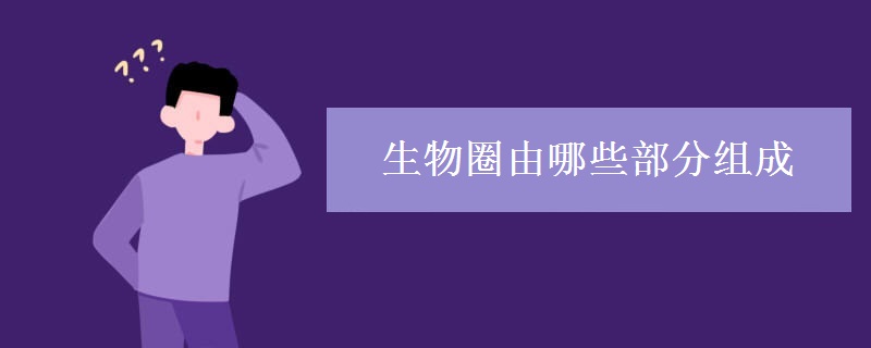 生物圈由哪些部分组成