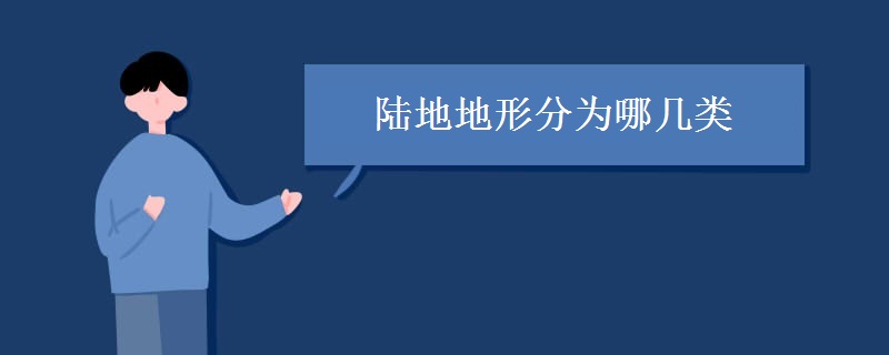 陆地地形分为哪几类