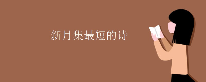 新月集最短的诗