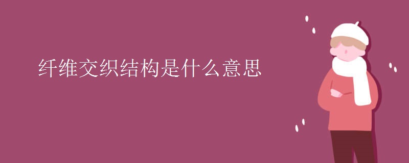 纤维交织结构是什么意思