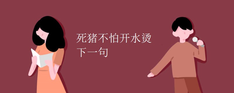 死猪不怕开水烫下一句