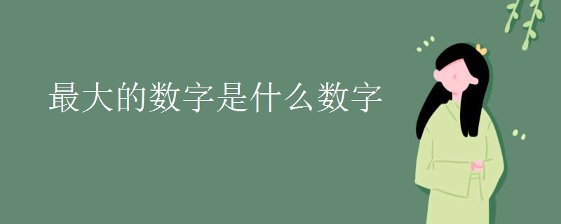 最大的数字是什么数字