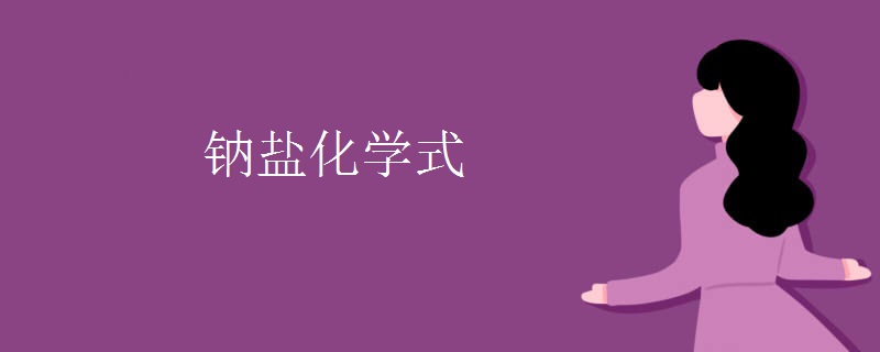 钠盐化学式