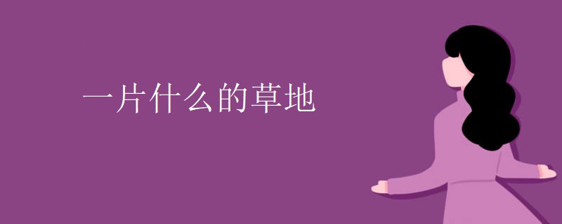 一片什么的草地