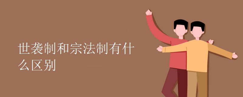 世袭制和宗法制有什么区别