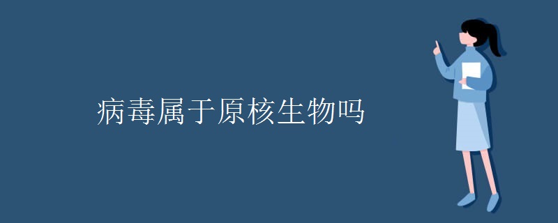 病毒属于原核生物吗