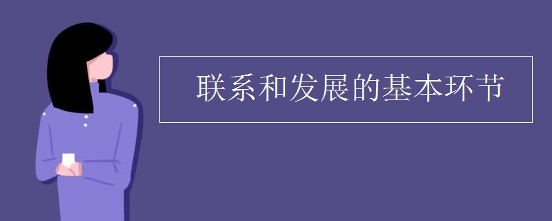 联系和发展的基本环节