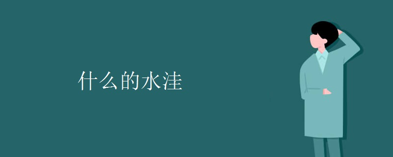什么的水洼 什么的水洼