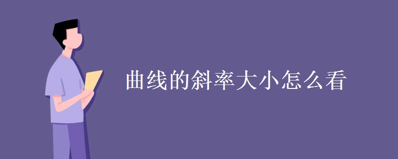 曲线的斜率大小怎么看