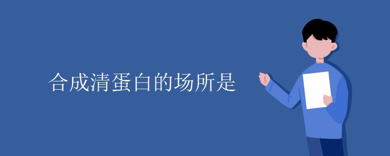 合成清蛋白的场所是 合成清蛋白的场所是