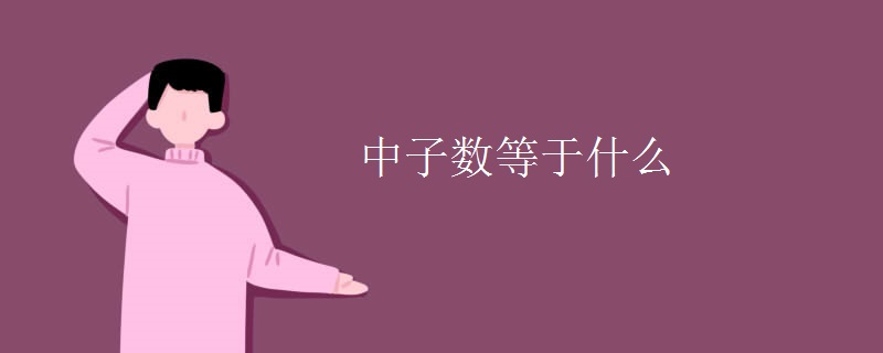 中子数等于什么
