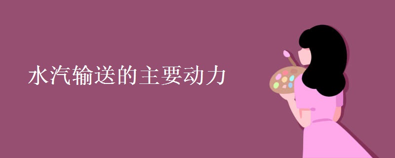 水汽输送的主要动力 水汽输送的主要动力
