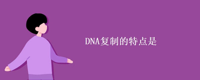 DNA复制的特点是